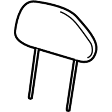 Mopar 1FS77XDVAC Headrest, Front