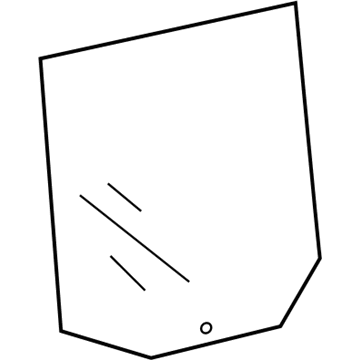 Jeep 68280920AC Door Glass