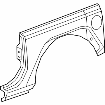 Jeep 68302724AE Quarter Panel