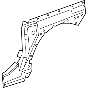 Jeep 68302758AB Inner Quarter Reinforcement