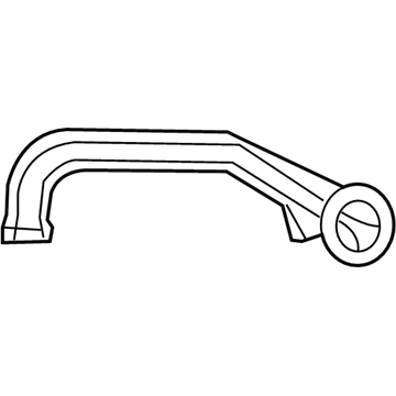 Mopar 68203414AA Outer Duct, Passenger Side