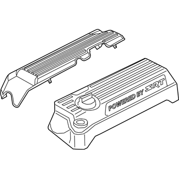 Mopar 5281359AA Engine Cover, Driver Side