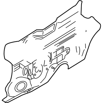 Mopar 5027890AA Silencer, Lower Driver Side