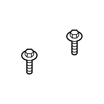 Jeep 6511867AA Fender Screw