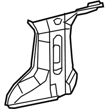 Chrysler 5RH64DX9AH Rear Pillar Trim