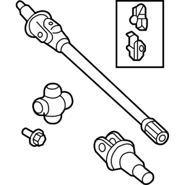 Jeep 68477014AA Axle Shaft