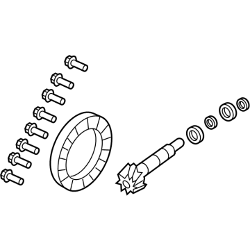 Jeep 68546899AA Pinion Assembly