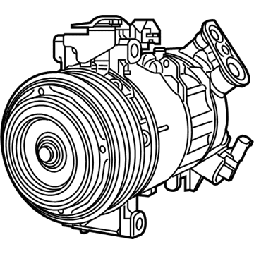 Jeep 68245074AA Compressor - A/C