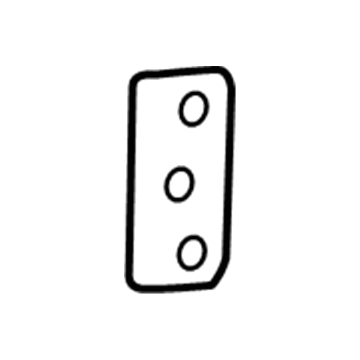 Mopar 5029209AA Reinforcement Plate, Rear