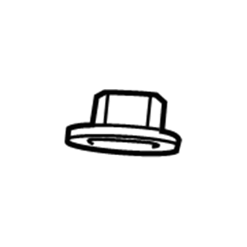Jeep 6502979 Isolator Nut