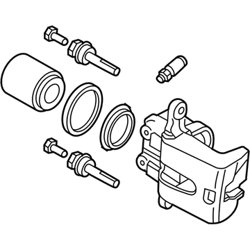 Chrysler 5175108AA Caliper