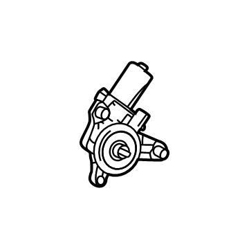 Jeep Window Motor - 68499665AA