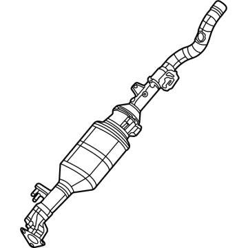 2020 Jeep Wrangler Catalytic Converter - 68321478AC