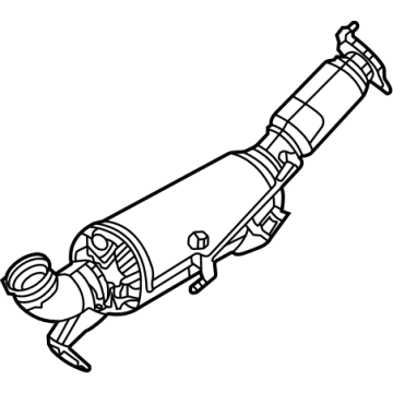 2023 Jeep Wrangler Catalytic Converter - 68508878AB