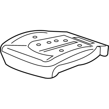 Mopar 68316533AB Seat Cushion Pad, Front