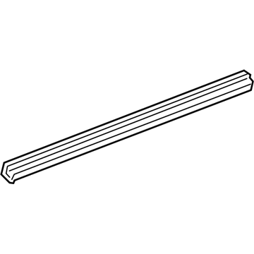 Mopar 5056220AA Belt Weatherstrip, Front Passenger Side