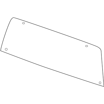 Mopar 68503488AA Back Glass, Rear