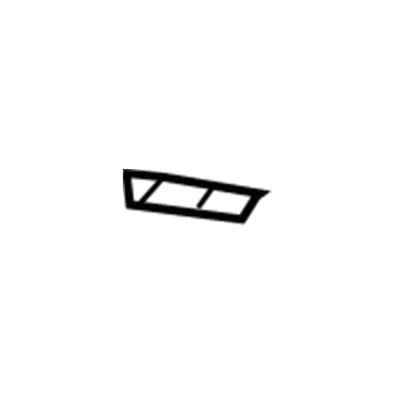 Dodge 5139814AA Sunroof Glass Guide