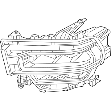 Ram 68360178AD Headlamp Assembly