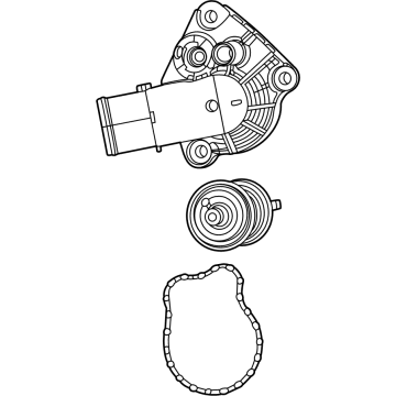 Jeep 68433104AC Thermostat Housing