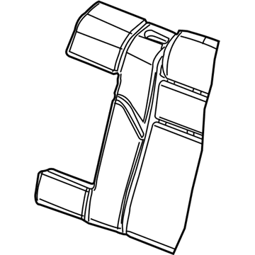 Mopar 1HK471J3AA Seat Back Cover, Rear Driver Side