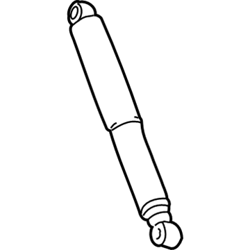 Mopar 68236646AD Shock Absorber, Rear