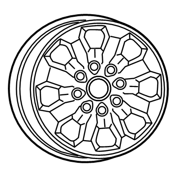 2020 Ram 3500 Spare Wheel - 6MS041UWAA