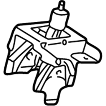 Mopar 4861659AA Side Mount Bracket, Passenger Side