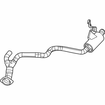 2023 Ram 1500 Muffler - 68268211AF