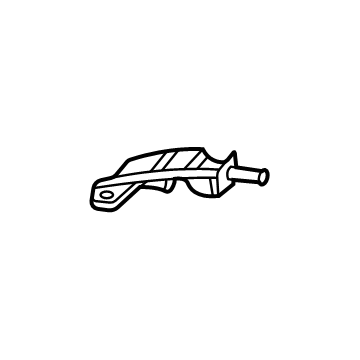 Ram 68368979AB Pipe Assembly Bracket