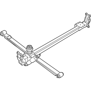 Ram 68293903AB Axle Assembly