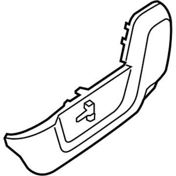 Ram 5MZ89HL1AA Outer Finish Panel