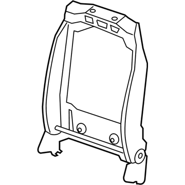 Ram 68050468AA Seat Back Frame