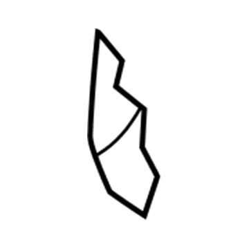 Mopar 68194472AA Seat Back Pad, Front Passenger Side