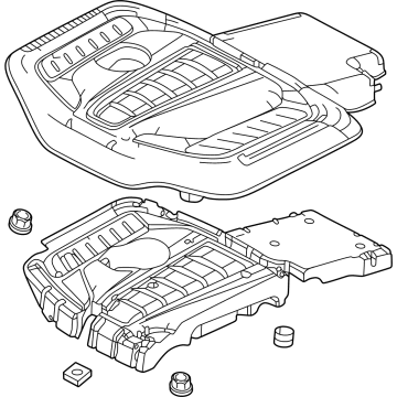 Jeep Wagoneer L Engine Cover - 68465661AC