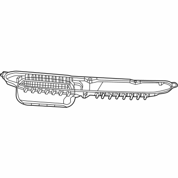 Ram 68345937AA Bezel