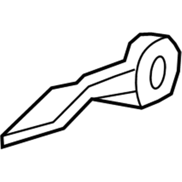 Mopar 1RW96DK2AA Height Adjuster, Beige, Front