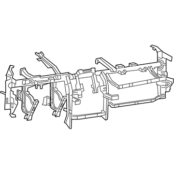 Ram 68433102AB Reinforcement Beam