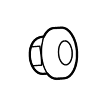 Ram 6510416AA Fog Lamp Bezel Nut