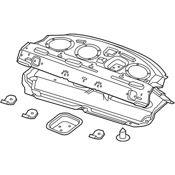 Chrysler 68037698AH Package Tray