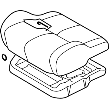Chrysler Sebring Seat Cushion - MN121327XA