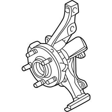 Dodge Neon Steering Knuckle - 4897662AB
