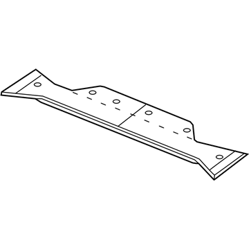 Mopar 68302933AG Center Crossmember, Rear