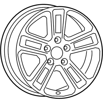 Jeep Gladiator Spare Wheel - 6KC86GSAAA