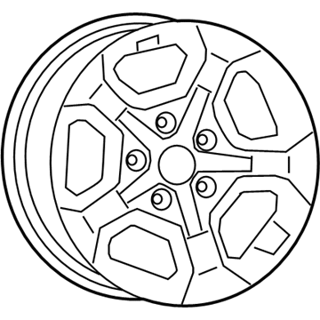 Jeep Gladiator Spare Wheel - 6KC891ALAA