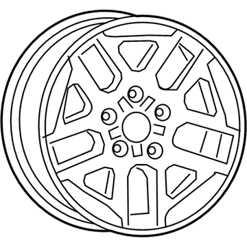 Jeep Gladiator Spare Wheel - 6PJ791XWAA