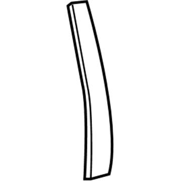 Mopar 4805329AD Applique, Rear Driver Side