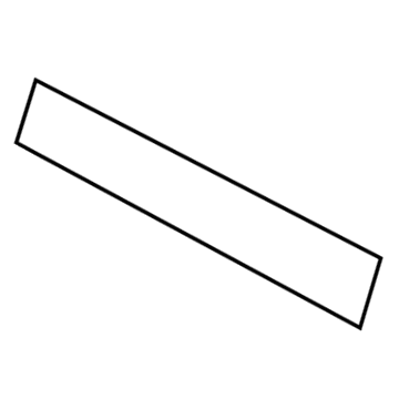 Mopar 5020669AA Applique, Rear Driver Side