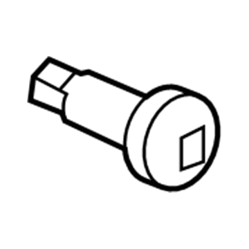 Dodge 6105124AA Retractor Assembly Screw