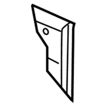 Mopar 1AX981J8AA Seat Back Pad, Rear